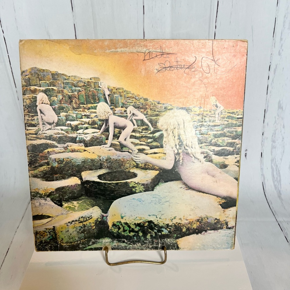 Led Zeppelin Houses of the Holy Vinyl LP 1973 Original Press Atlantic SD 7255